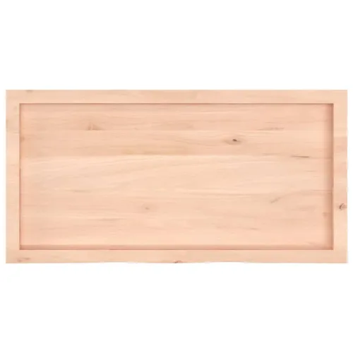 Stolna ploča 100x50x(2-6) cm od netretirane masivne hrastovine - Prirodna 100 x 50 x 6 cm Cijena