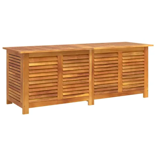 Vrtna kutija za pohranu s rešetkama 150x50x56 cm drvo bagrema - 150 x 50 x 56 cm 150 x 50 x 56 cm Cijena