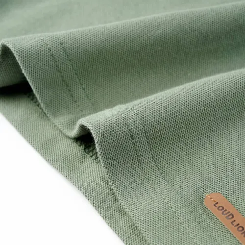 Dječja polo majica kaki 128 - Kaki 128 (7 – 8 godina) Cijena