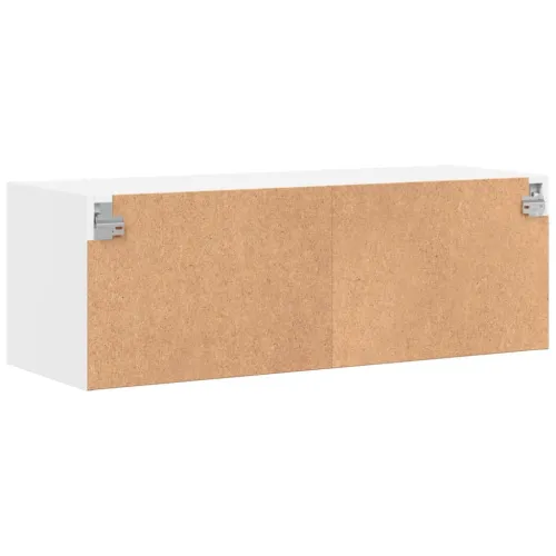 Zidni ormarić sa staklenim vratima bijeli 102 x 37 x 35 cm - Bijela 1 1 Cijena