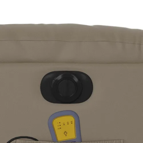 Električni Masažni naslonjač - Masažna fotelja na podizanje boja cappuccina - Boja cappuccina 1 Električno guranje unatrag Da Cijena