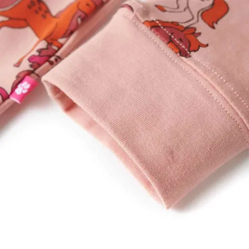 Dječja pidžama s dugim rukavima svijetloružičasta 92 - 92 (1,5 – 2 godine) Cijena