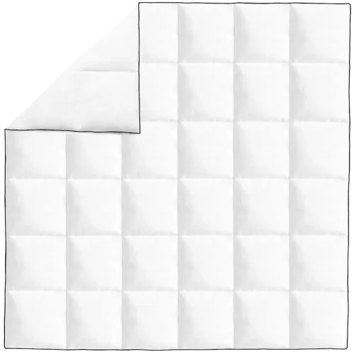 Zimski poplun od perja 200 x 200 cm - Bijela 200 x 200 cm 1 Zima Cijena