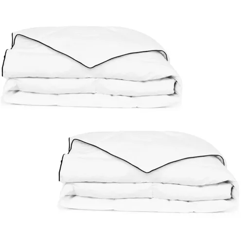 Zimski poplun s perjem 2 kom 135 x 200 cm - Bijela 135 x 200 cm 2 Zima Cijena