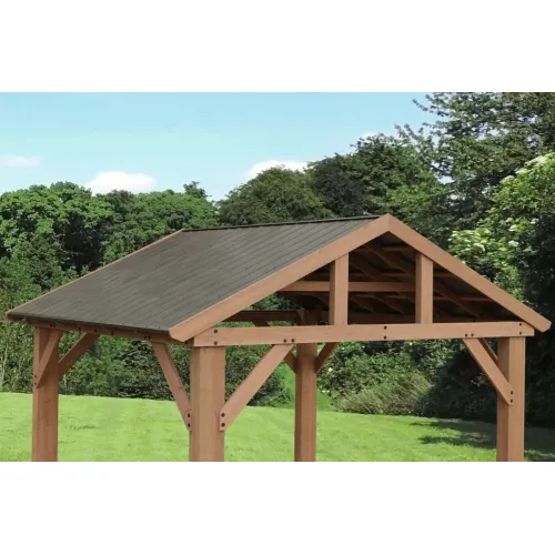 Westmann - Drveni paviljon - Gazebo - Yukon 427x365x330 cm - BRANDED IN GERMANY Cijena