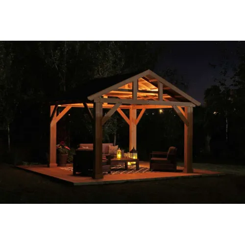 Westmann - Drveni paviljon - Gazebo - Yukon 427x365x330 cm - BRANDED IN GERMANY Cijena