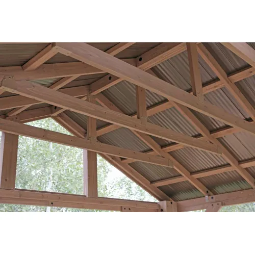 Westmann - Drveni paviljon - Gazebo - Yukon 427x365x330 cm - BRANDED IN GERMANY Cijena