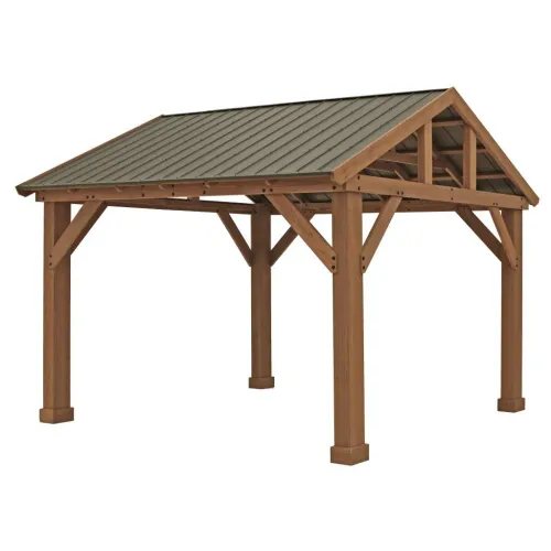 Westmann - Drveni paviljon - Gazebo - Yukon 427x365x330 cm - BRANDED IN GERMANY Cijena