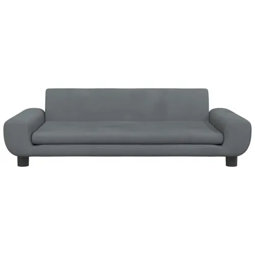 Krevet za pse tamnosivi 100 x 54 x 33 cm baršunasti - Tamno siva 100 x 54 x 33 cm Cijena