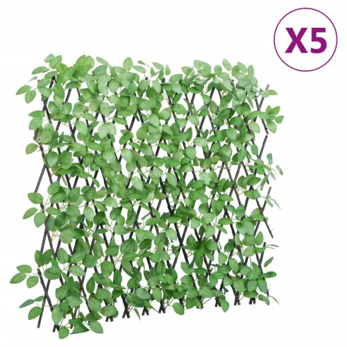  Proširiva rešetka od umjetnog bršljana 5 kom zelena 180 x 65 cm - 180 x 65 cm 5 180 x 65 cm 5 Cijena