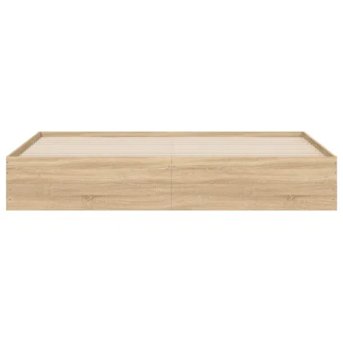 Okvir za krevet s ladicama boja hrasta 160x200 cm drveni - Sonoma hrast 160 x 200 cm Cijena