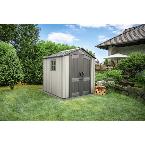 Lifetime - Plastična vrtna kućica Stella - 4,16 m2 (213x213x228 cm) | BRANDED IN THE USA Cijena