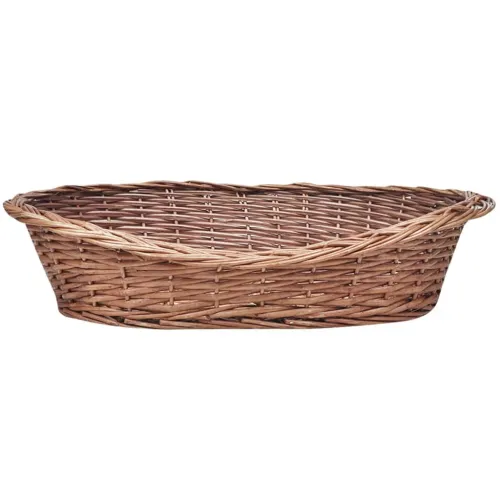 Košara za pse / krevet za ljubimce od vrbe prirodna boja 69 cm - 69 cm Cijena