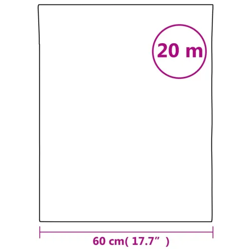 Prozorska folija matirana bijela 60 x 2000 cm PVC - matirana bijela 1 20 m 60 cm Cijena