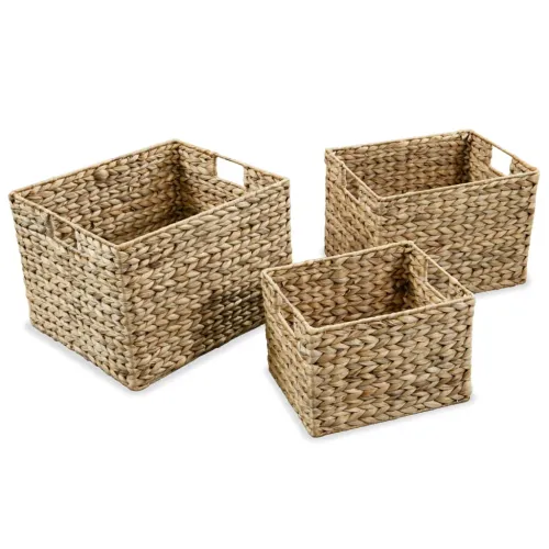 Set košara za pohranu od vodenog zumbula 3 kom Cijena
