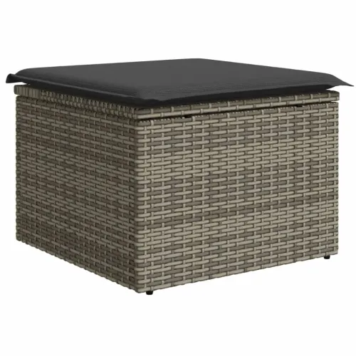 Vrtna garnitura - 7-dijelni set vrtnih sofa sivi od poliratana - siva i tamnosiva 1 Cijena