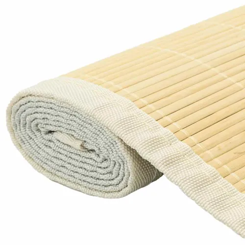 Tepih od bambusa 100 x 160 cm prirodne boje - Prirodna 100 x 160 cm Cijena