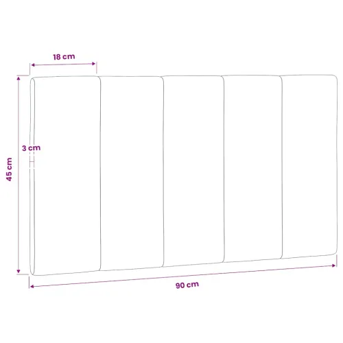Jastuk za uzglavlje Hanko tamnosivi 90 cm baršunasti - Tamno siva 90 cm Cijena