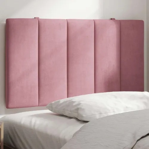 Jastuk za uzglavlje Hanko ružičasti 90 cm baršunasti - Ružičasta 90 cm Cijena