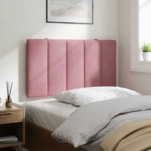 Jastuk za uzglavlje Hanko ružičasti 90 cm baršunasti - Ružičasta 90 cm Cijena