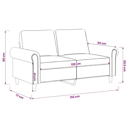 Dvosjed Plava 120 cm baršunasti - Plava 1 120 cm Cijena