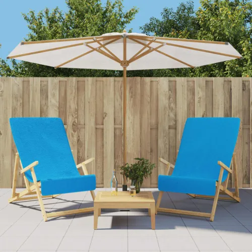 Ručnici za plažu 2 kom tirkizni 60 x 135 cm od tkanine 400 GSM - Tirkizna 60 x 135 cm 2 Cijena