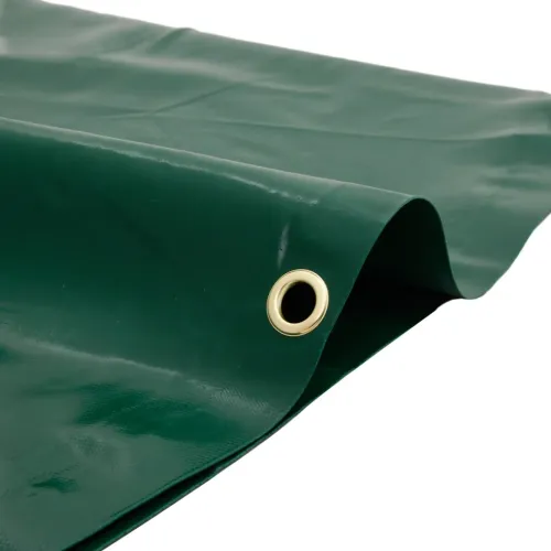 Cerada zelena 5 x 7 m 650 g/m² - Zelena 5 x 7 m 1 s ušicama Cijena