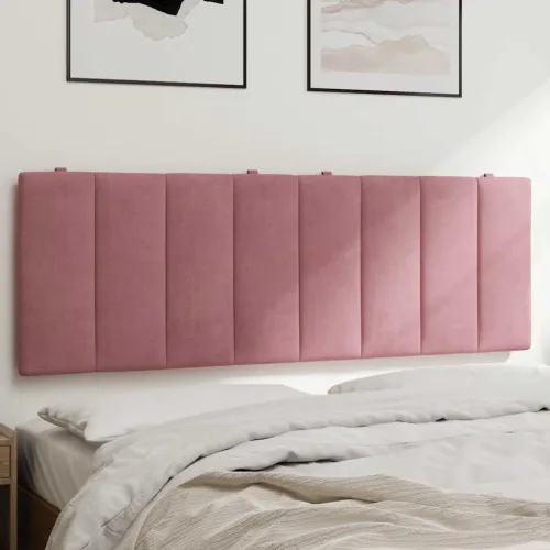 Jastuk za uzglavlje Hanko ružičasti 140 cm baršunasti - Ružičasta 140 cm Cijena