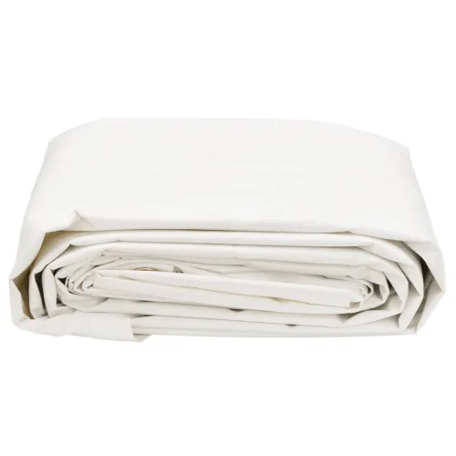 Cerada bijela 5 x 6 m 650 g/m² - Bijela 6 x 5 m 1 s ušicama Cijena