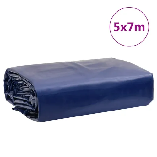 Cerada plava 5 x 7 m 650 g/m² - Plava 5 x 7 m 1 bez ušica Cijena