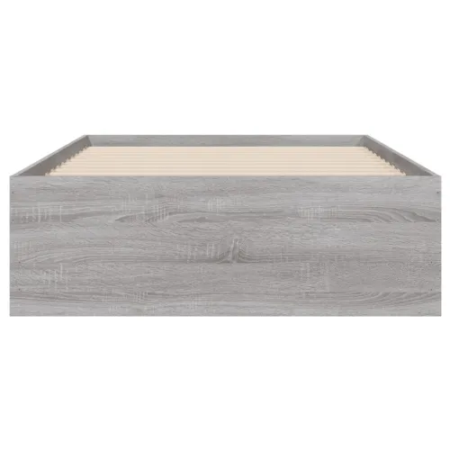 Okvir za krevet s ladicama boja hrasta 90x200 cm - Sivi hrast sonoma 90 x 200 cm Cijena
