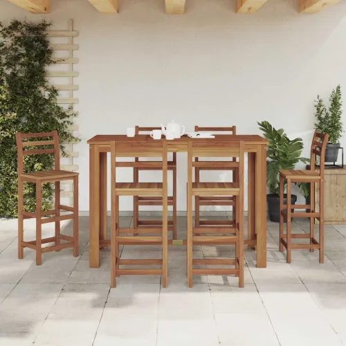 Barski stol od masivnog drva akacije 150 x 70 x 105 cm - 150 x 70 x 105 cm Cijena