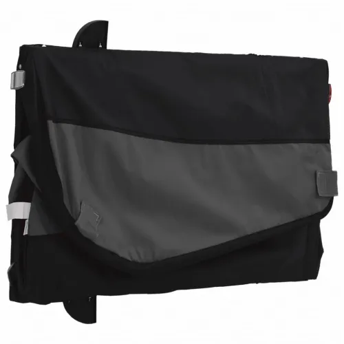 Prikolica za bicikl crna 45 kg željezna - Crna 63 x 126 x 63 cm Cijena