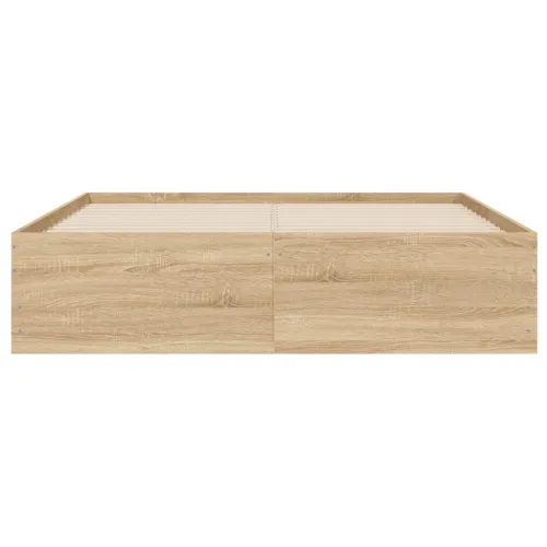 Okvir za krevet s ladicama boja hrasta 135x190 cm drveni - Sonoma hrast 135 x 190 cm Cijena