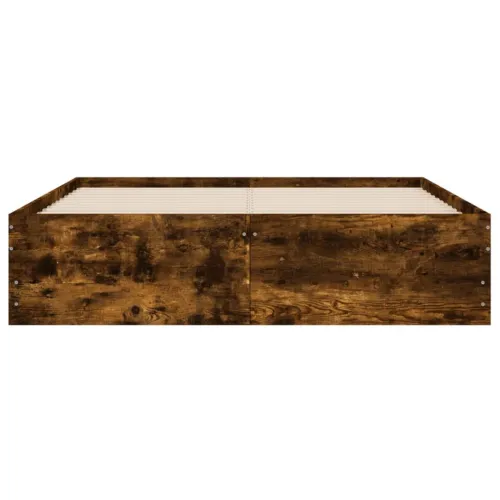 Okvir kreveta s ladicama boja hrasta 135x190 cm - Dimljeni hrast 135 x 190 cm Cijena