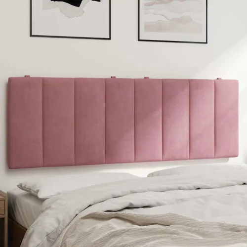 Jastuk za uzglavlje Hanko ružičasti 120 cm baršunasti - Ružičasta 120 cm Cijena