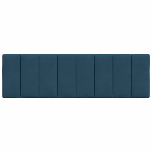 Jastuk za uzglavlje Hanko plavi 160 cm baršunasti - Plava 160 cm Cijena