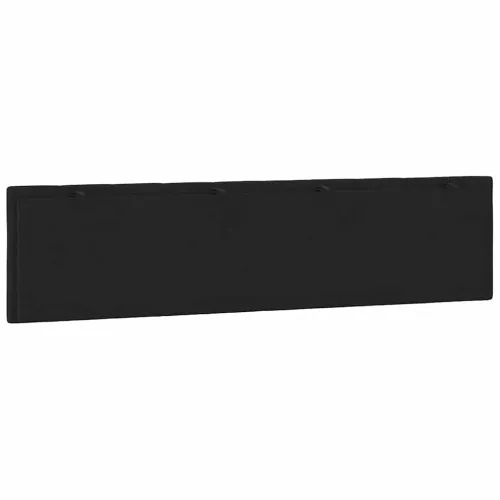 Jastuk za uzglavlje Hanko crni 200 cm baršunasti - Crna 200 cm Cijena