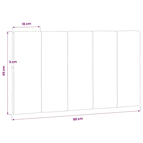 Jastuk za uzglavlje Hanko tamnozeleni 80 cm baršunasti - Tamnozelena 80 cm Cijena