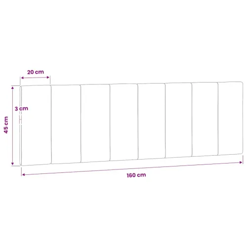 Jastuk za uzglavlje Hanko tamnozeleni 160 cm baršunasti - Tamnozelena 160 cm Cijena