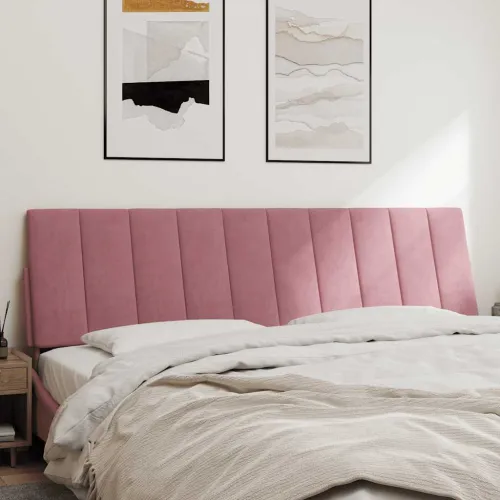 Jastuk za uzglavlje Hanko ružičasti 180 cm baršunasti - Ružičasta 180 cm Cijena