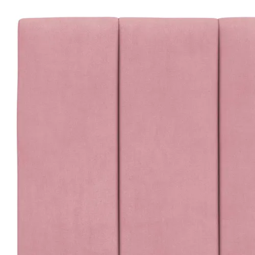 Jastuk za uzglavlje Hanko ružičasti 80 cm baršunasti - Ružičasta 80 cm Cijena