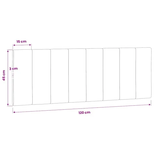 Jastuk za uzglavlje Hanko tamnosivi 120 cm baršunasti - Tamno siva 120 cm Cijena