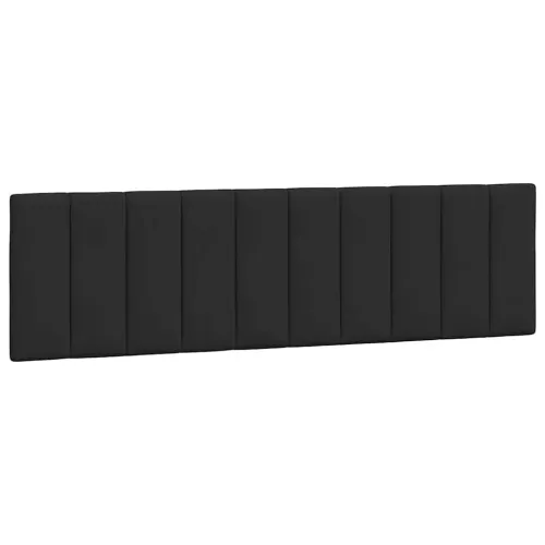 Jastuk za uzglavlje Hanko crni 180 cm baršunasti - Crna 180 cm Cijena