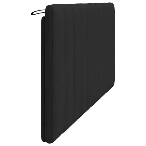 Jastuk za uzglavlje Hanko crni 180 cm baršunasti - Crna 180 cm Cijena