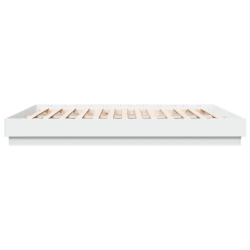 Okvir kreveta s LED svjetlima bijeli 180 x 200 cm - Bijela 180 x 200 cm Cijena