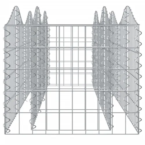 Lučna gabionska povišena gredica 200x50x50 cm pocinčano željezo - 200 x 50 x 50 cm Cijena