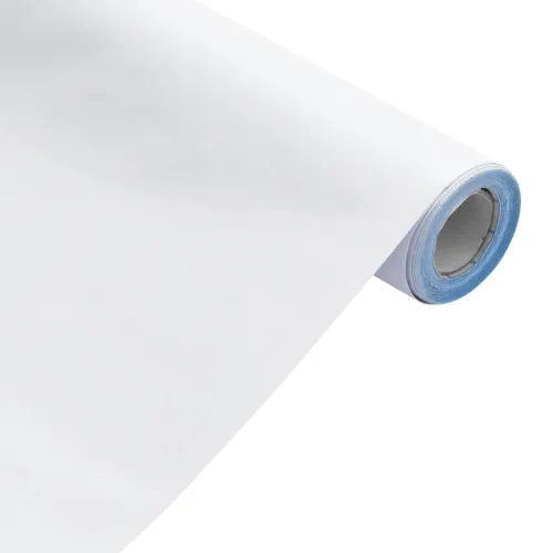Naljepnice za namještaj samoljepljive mat bijele 90x500 cm PVC - Bijela 90 x 500 cm (2 kom) Cijena
