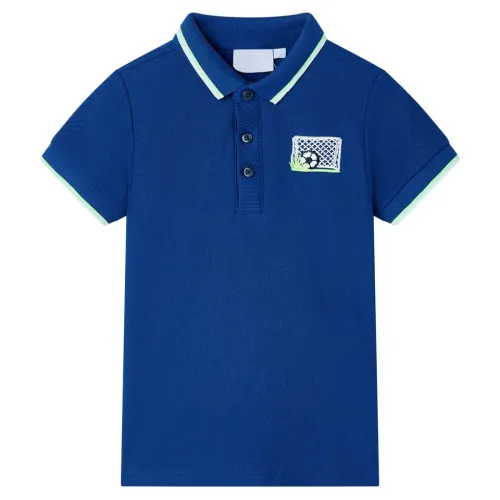 Dječja polo majica tamnoplava 128 - Plava 128 (7 – 8 godina) Plava 128 (7 – 8 godina) Cijena