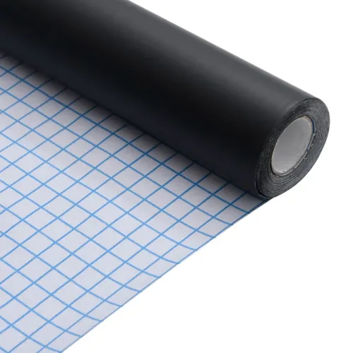 Naljepnice za namještaj samoljepljive mat crne 90x500 cm PVC - Crna 90 x 500 cm (4 kom) Cijena